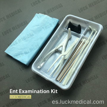 Kit de examen de ENT quirúrgico desechable